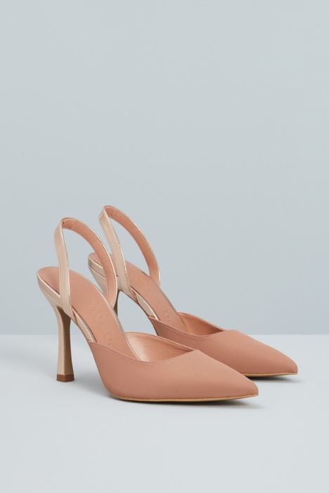 Slingback con nastri - Fashion Market