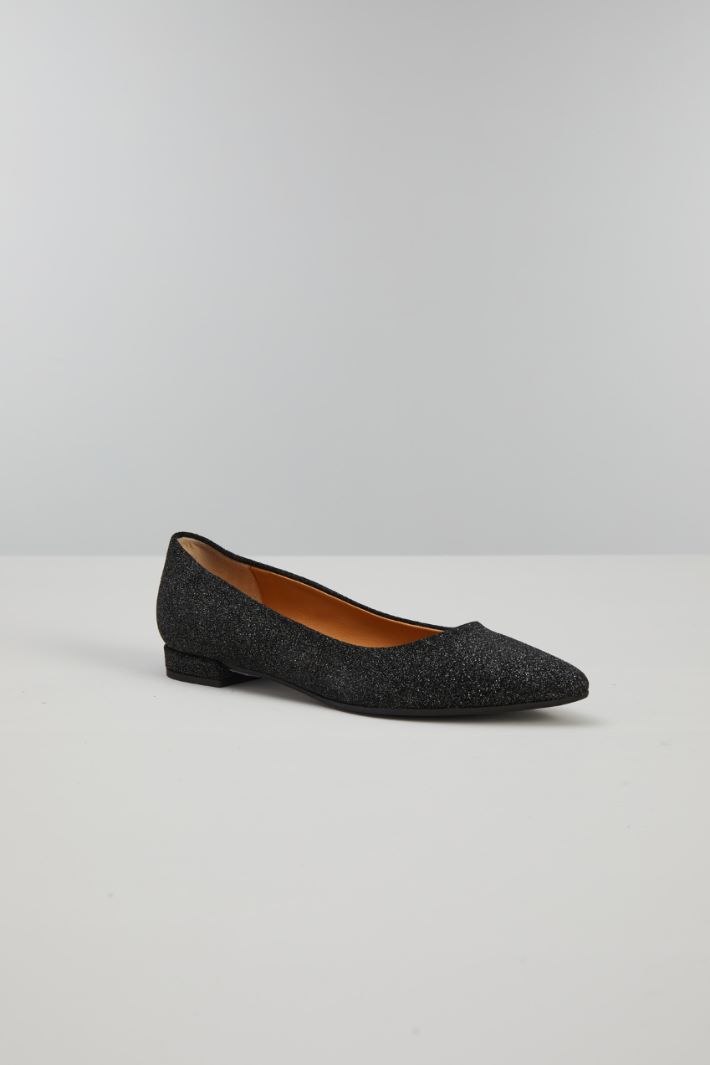 Ballerine glitter - NERO ARGENTO - Fashion Market - 2