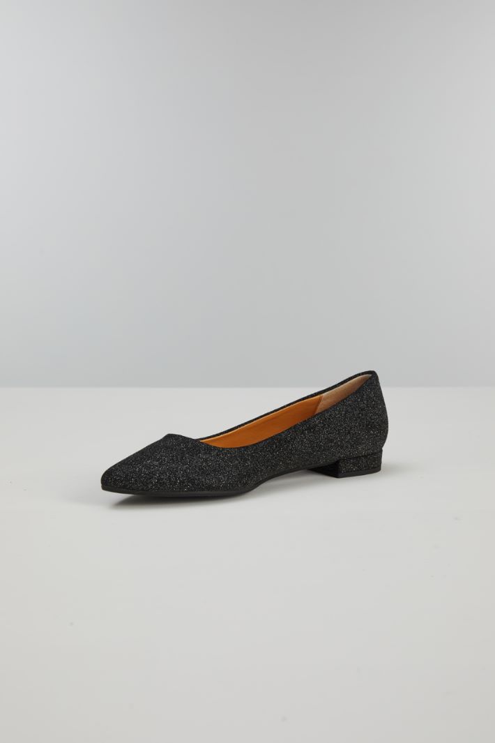 Ballerine glitter - NERO ARGENTO - Fashion Market - 3