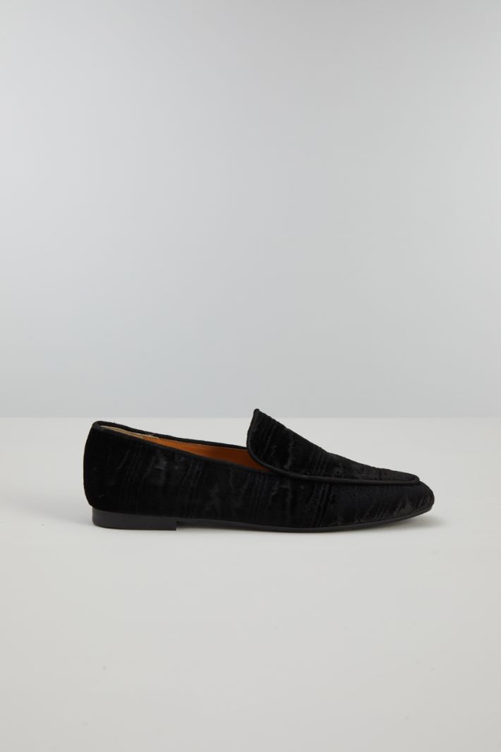 Mocassini in velluto
 - NERO - Fashion Market