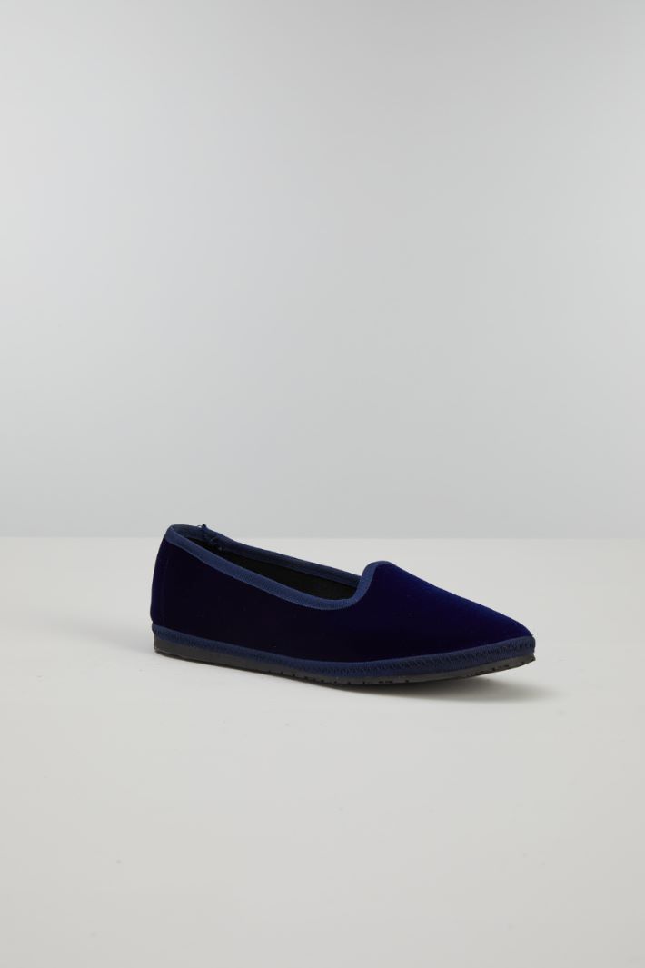 Friulane in velluto - BLU ELETTRICO - Fashion Market - 2