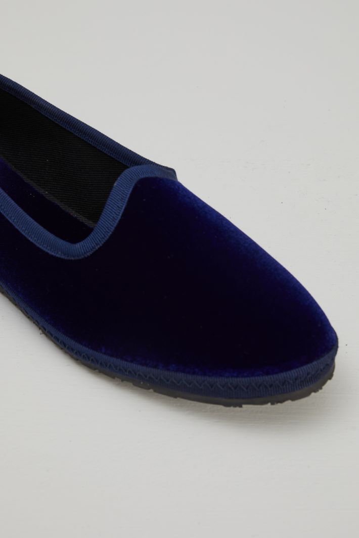 Friulane in velluto - BLU ELETTRICO - Fashion Market - 4