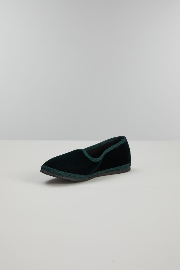 Friulane in velluto - VERDE SMERALDO - Fashion Market - 3