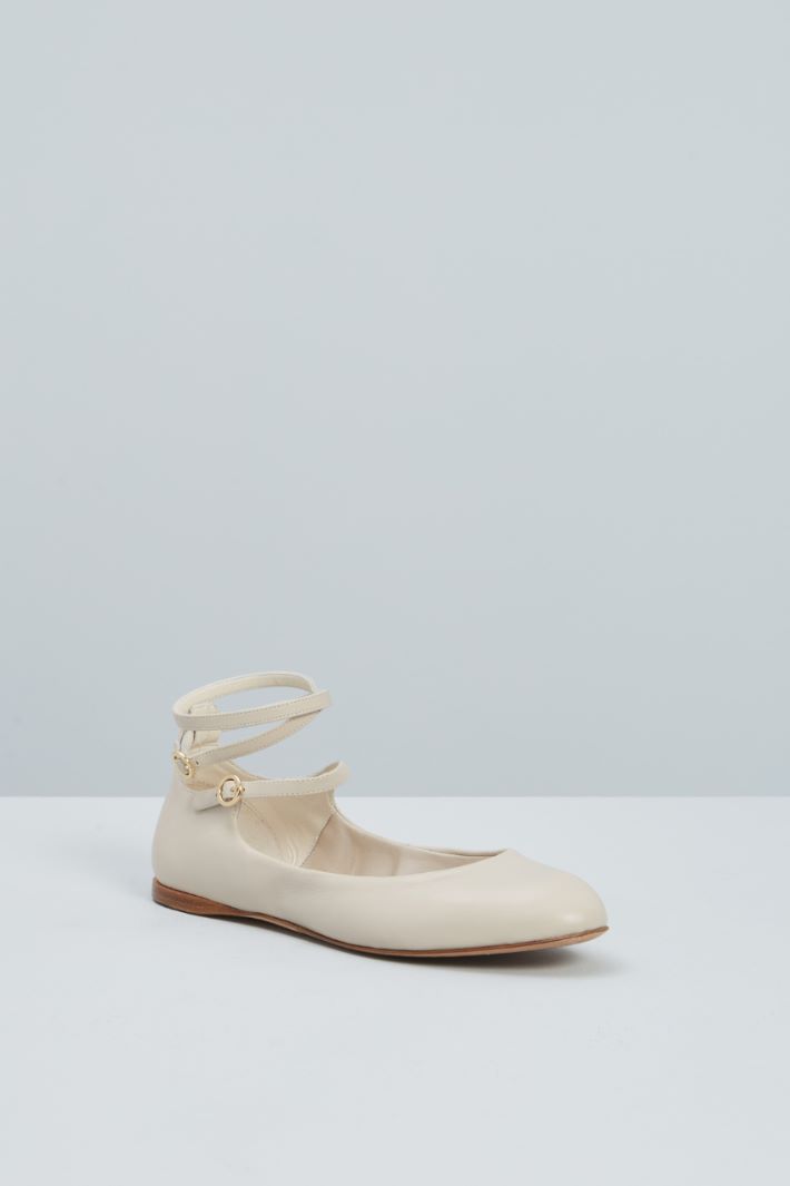 Ballerine in pelle  - BIANCO - Fashion Market - 2