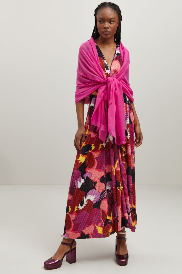 Stola in voile - FUCSIA - Fashion Market