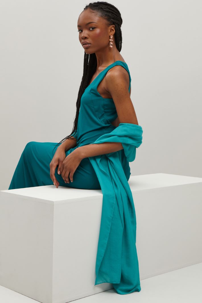 Stola in voile - TURCHESE - Fashion Market - 2