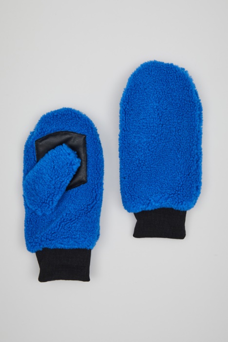 Guanti effetto peluche - Fashion Market