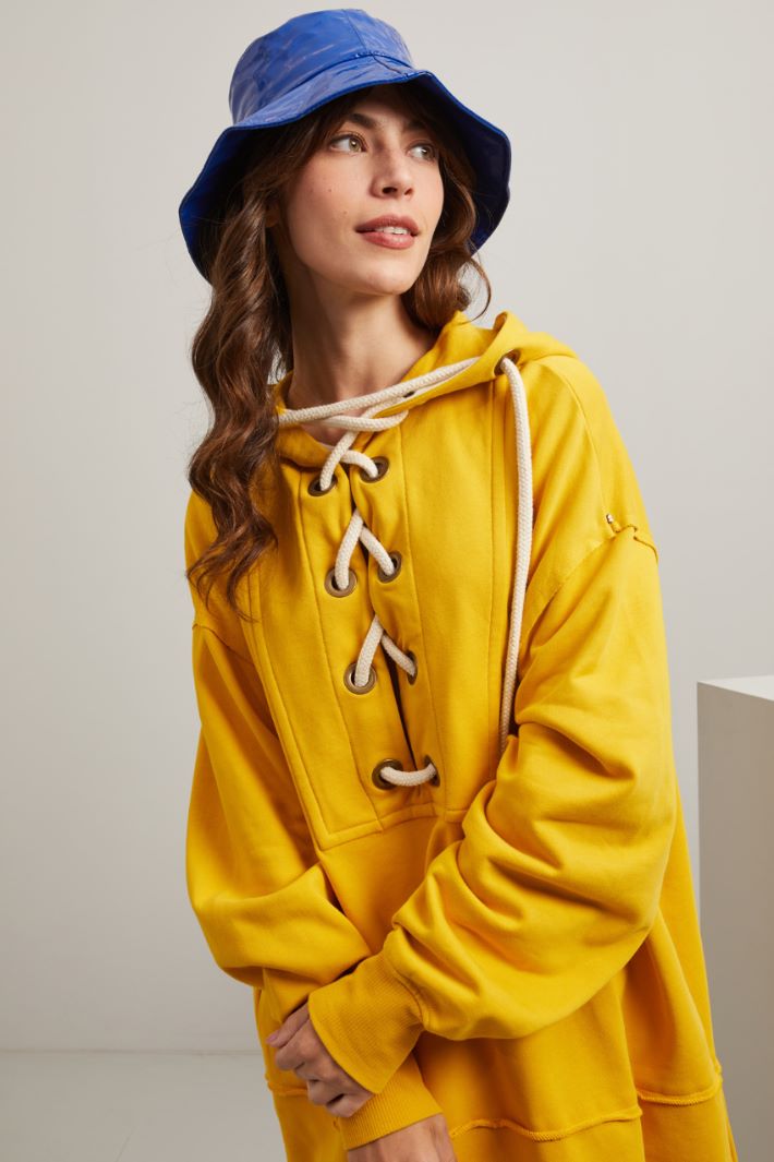 Cappello da pescatore in vernice - BLUETTE - Fashion Market - 2