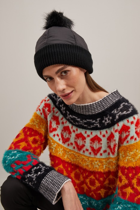 Cuffia in tessuto tecnico - Fashion Market