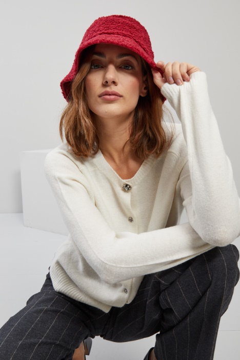 Cappello effetto peluche - Fashion Market