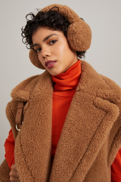 Paraorecchie effetto peluche - Fashion Market