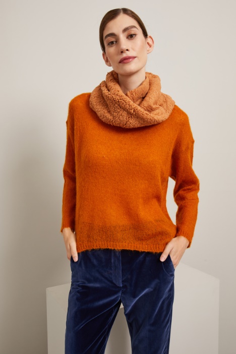 Stola effetto peluche - Fashion Market