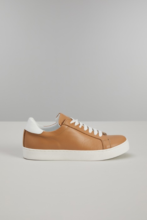 Sneakers in vera pelle - Fashion Market