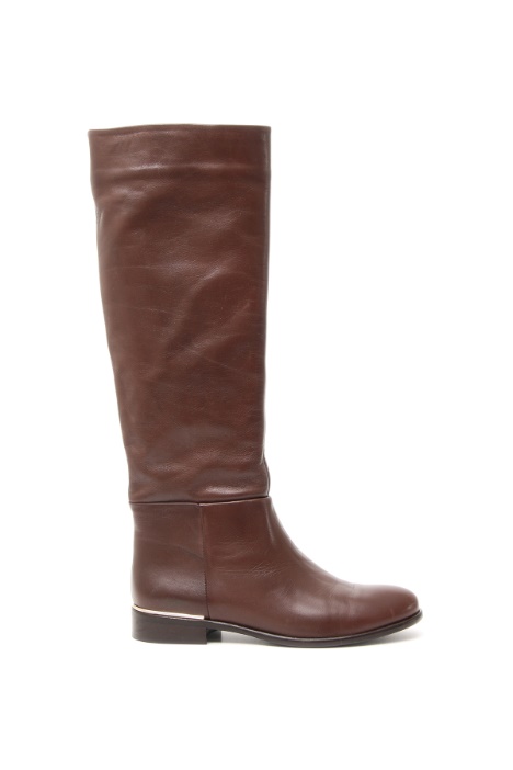 Stivale alto in pelle - Fashion Market