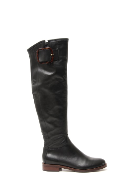 Stivale alto in pelle - Fashion Market