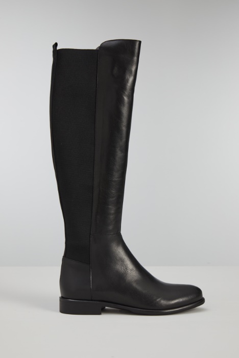 Stivali alti in pelle - Fashion Market