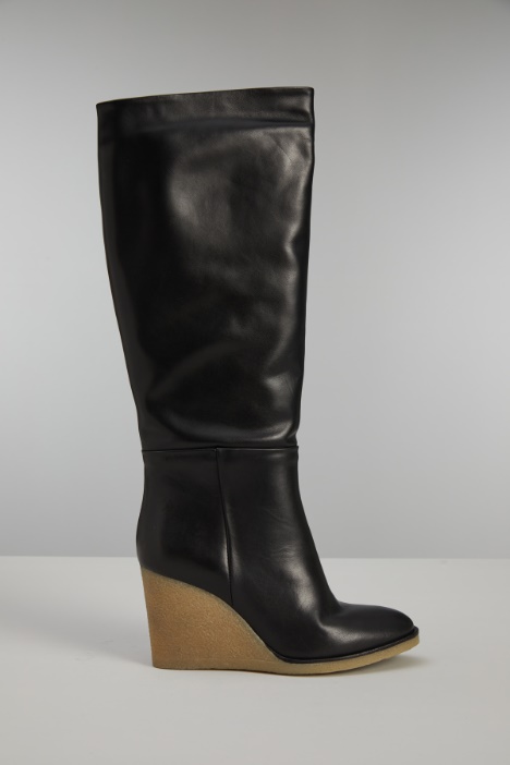 Stivali con zeppa - Fashion Market