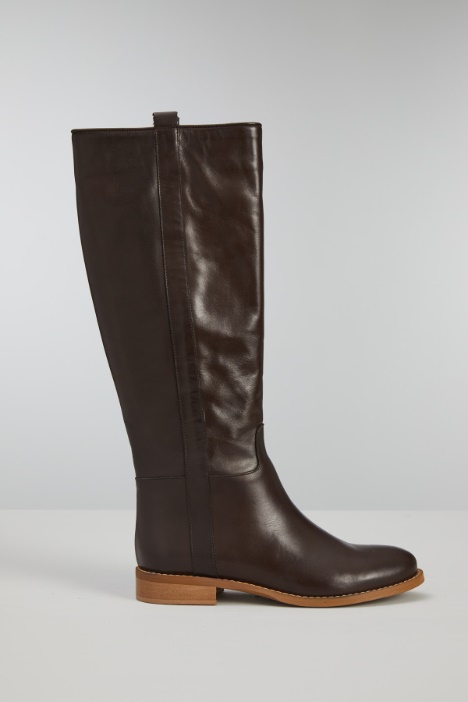 Stivali alti in pelle - Fashion Market