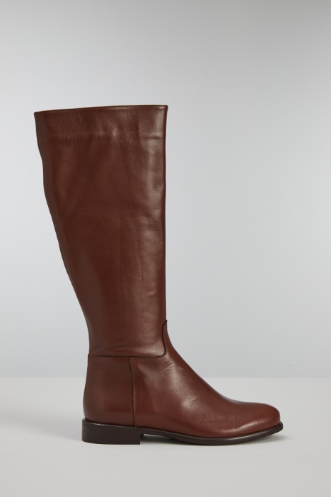 Stivali alti in pelle - Fashion Market