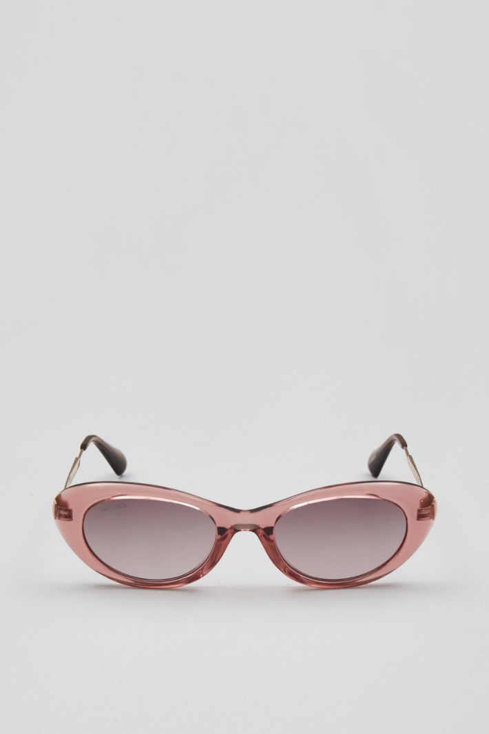 Occhiali da sole ovali  - ROSA - Fashion Market