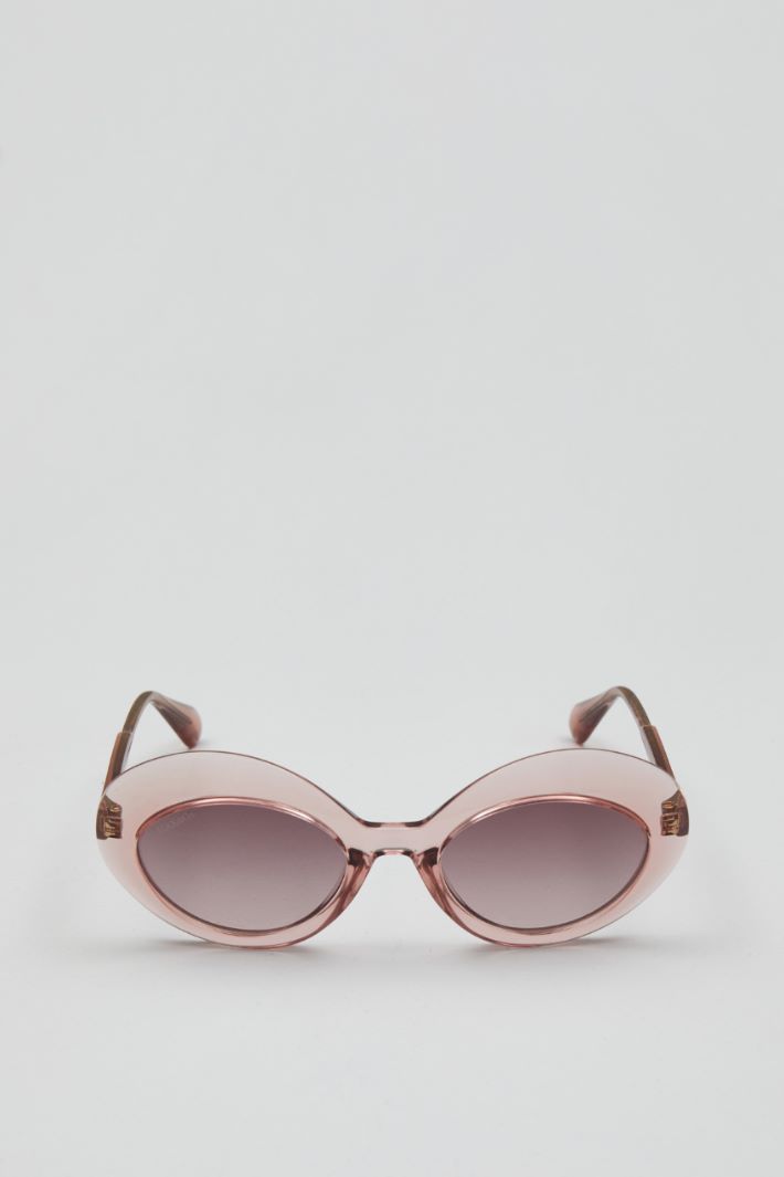 Occhiali da sole tondi  - ROSA - Fashion Market
