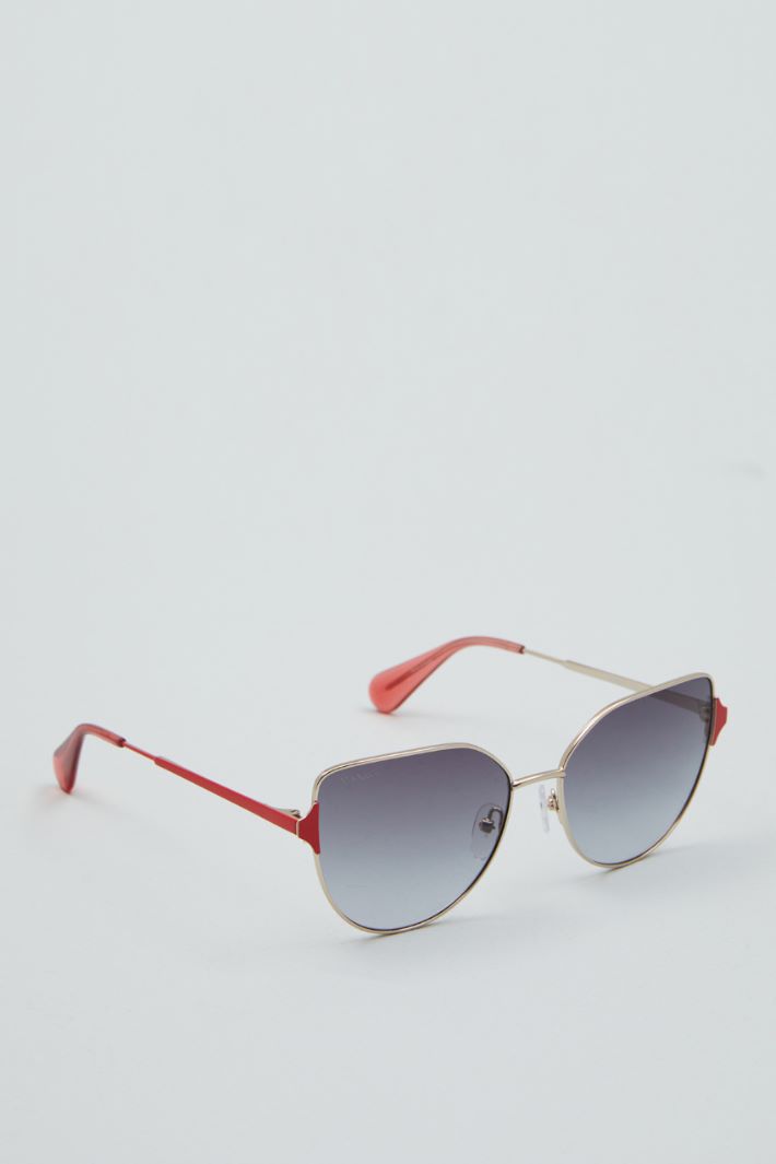 Occhiali da sole  - ROSSO NERO - Fashion Market - 2