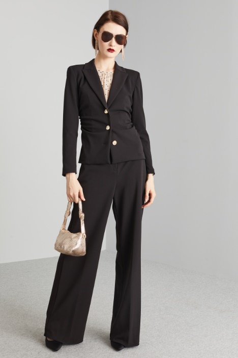 Blazer aderente in jersey - Fashion Market