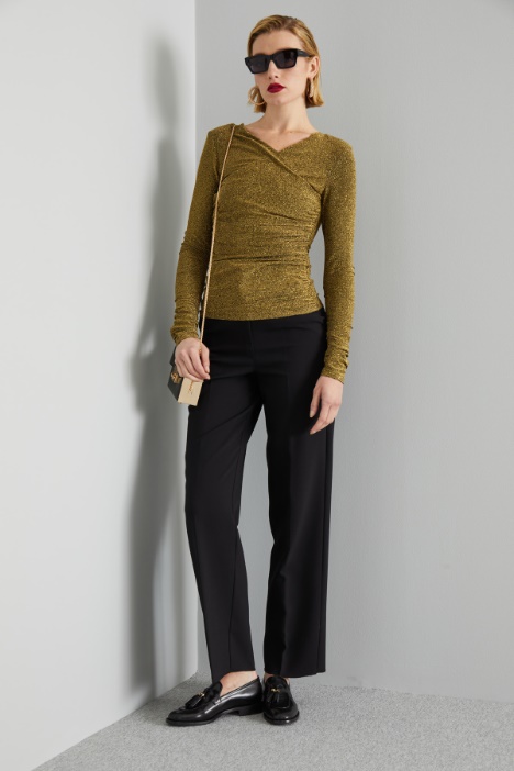 Top con scollo incrociato - Fashion Market