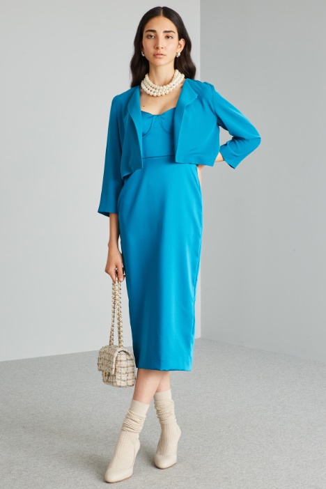 Bolero con maniche tre quarti - Fashion Market