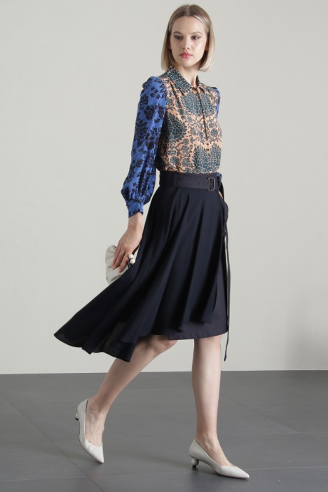 Gonna in twill e cady - Fashion Market