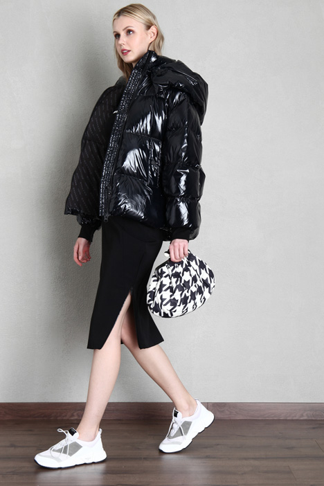 Gonna con spacco asimmetrico - Fashion Market