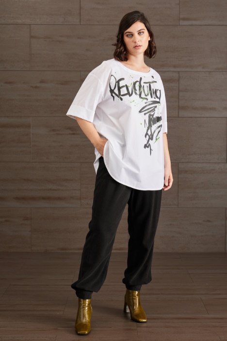 Jogger in gabardina - Fashion Market