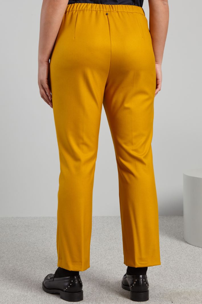 Pantaloni a sigaretta  - SENAPE - Fashion Market - 4