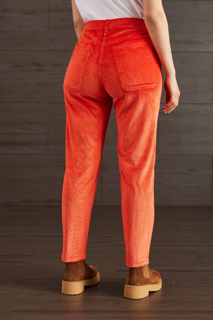 Pantaloni in velluto a coste - CORALLO - Fashion Market - 4