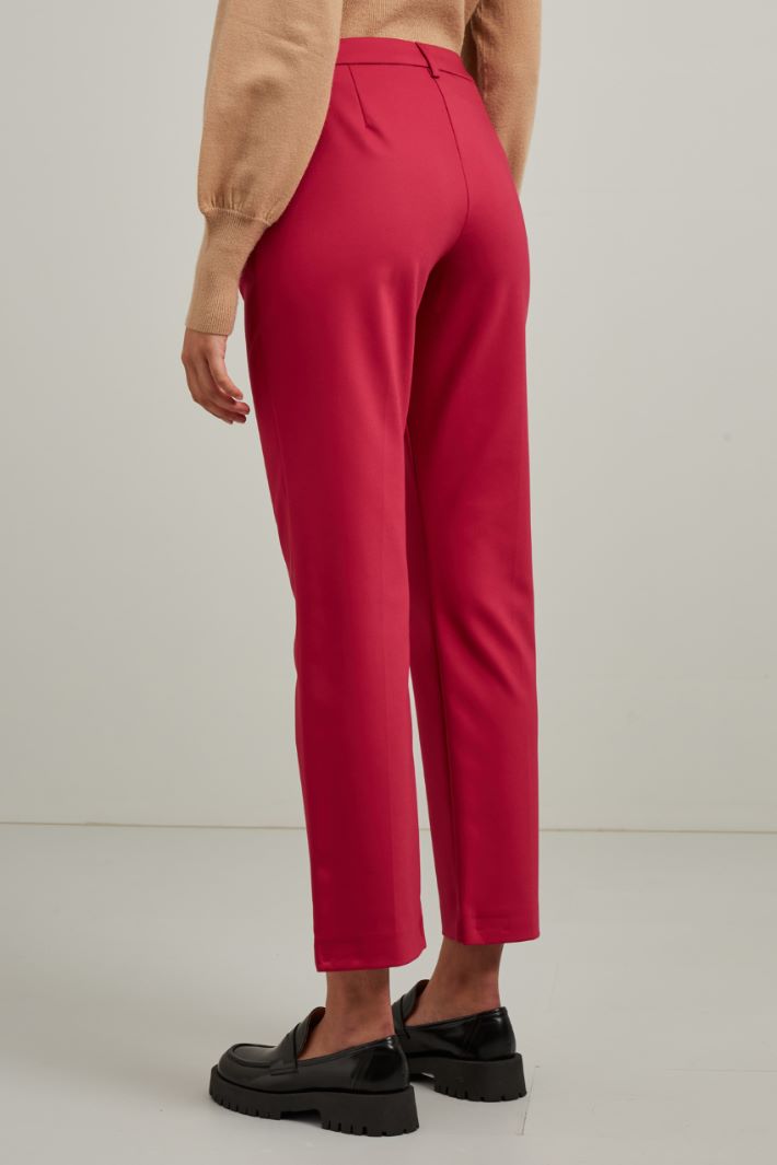 Pantaloni in cotone - CILIEGIA - Fashion Market - 4