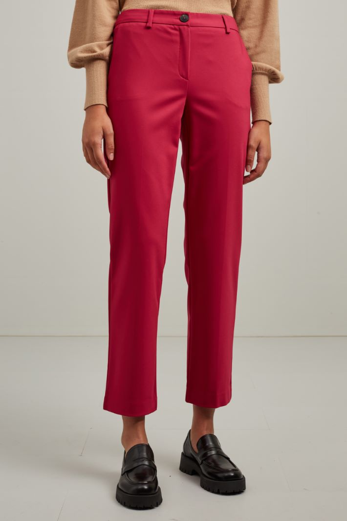 Pantaloni in cotone - CILIEGIA - Fashion Market - 2