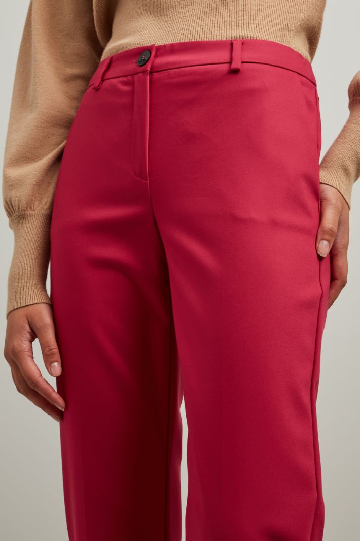 Pantaloni in cotone - CILIEGIA - Fashion Market - 3