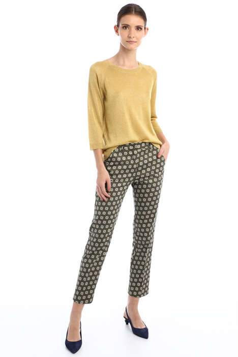 Pantaloni in raso di cotone - Fashion Market