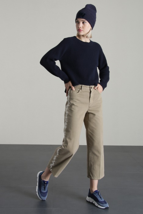 Jeans in denim di cotone - Fashion Market
