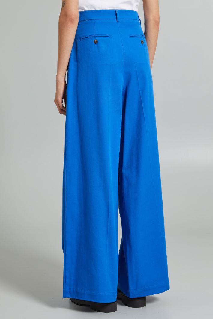 Pantaloni svasati in tricotina - BLUETTE - Fashion Market - 4