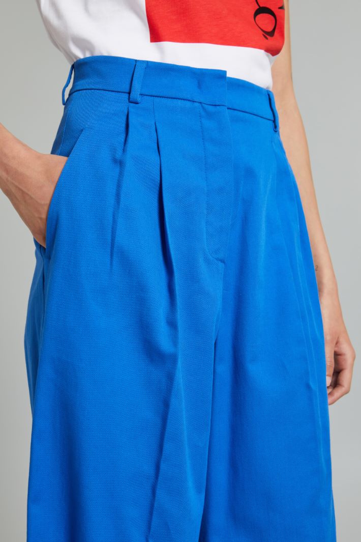 Pantaloni svasati in tricotina - BLUETTE - Fashion Market - 3