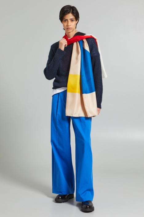 Pantaloni svasati in tricotina - Fashion Market
