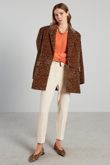 Pantaloni carrot con fusciacca - Fashion Market