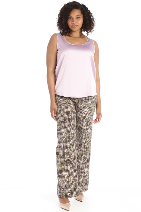 Top in raso stretch - Fashion Market
