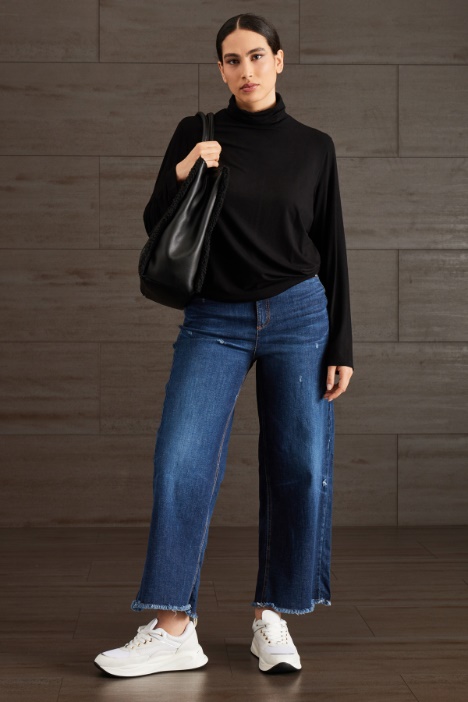 Jeans cinque tasche in denim - Fashion Market