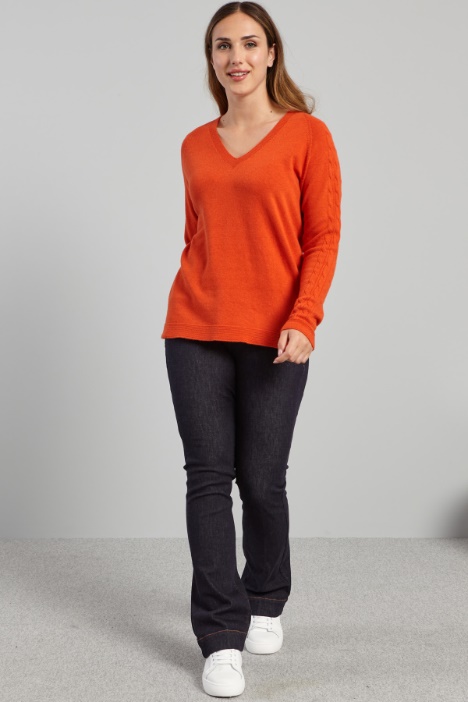 Jeans flare in denim stretch - Fashion Market