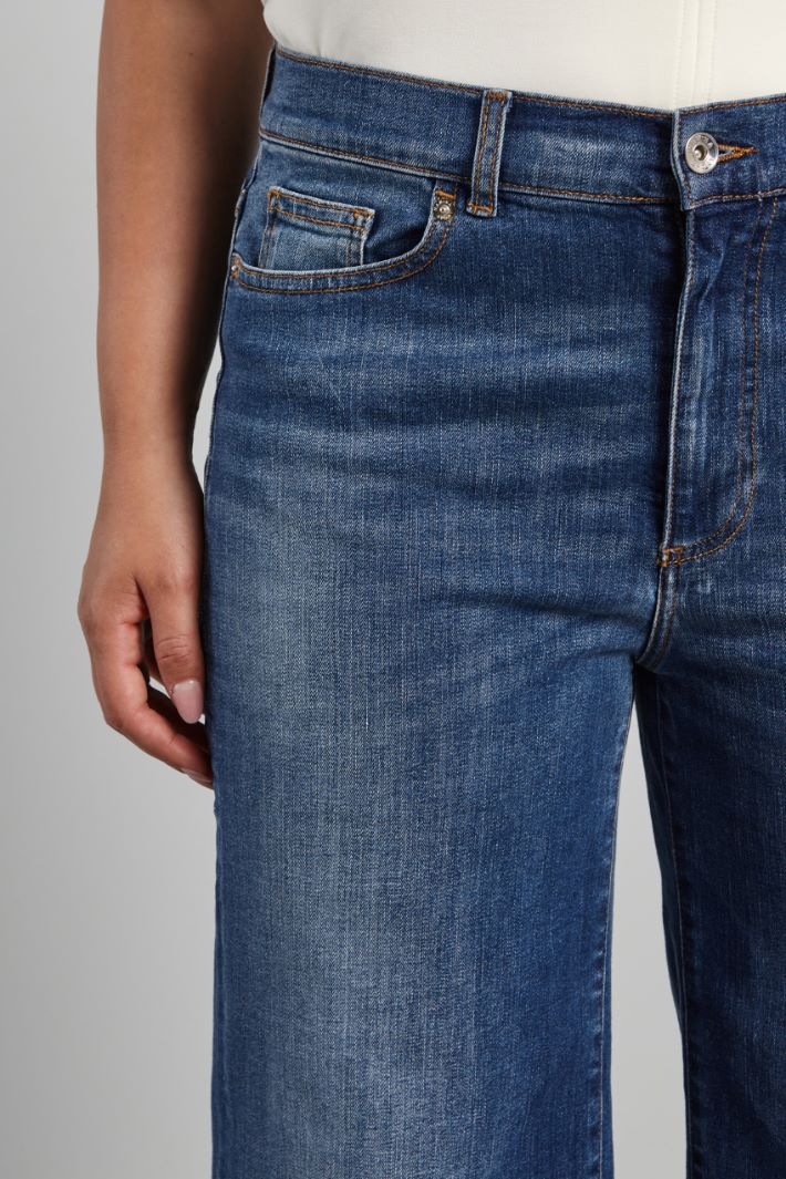 Jeans con risvolto al fondo - BLU DENIM - Fashion Market - 3