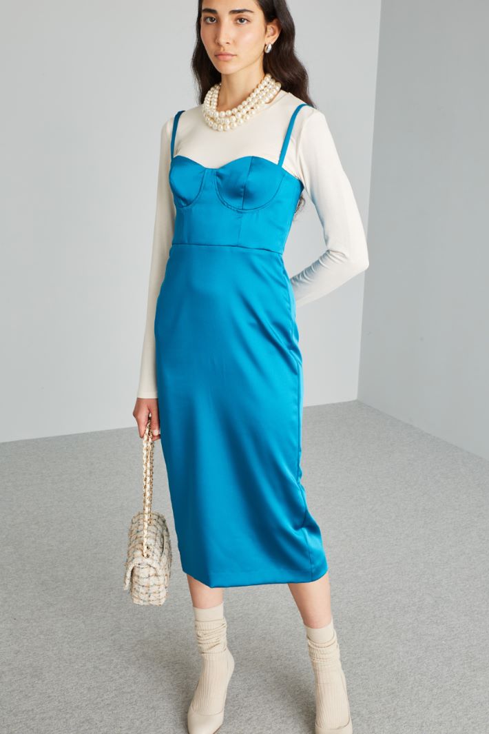 Abito a tubino - TURCHESE - Fashion Market - 2