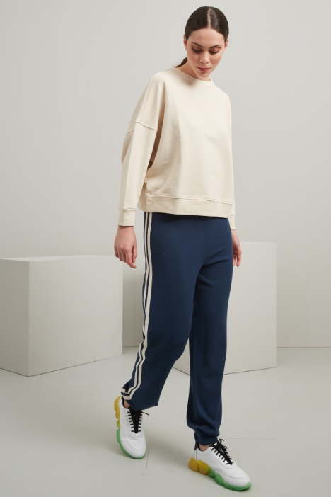 Jogger in viscosa - Fashion Market