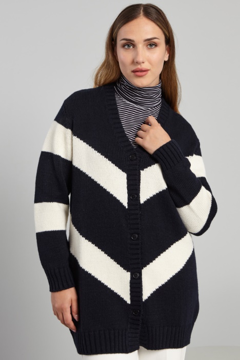 Cardigan con cintura in tono - Fashion Market
